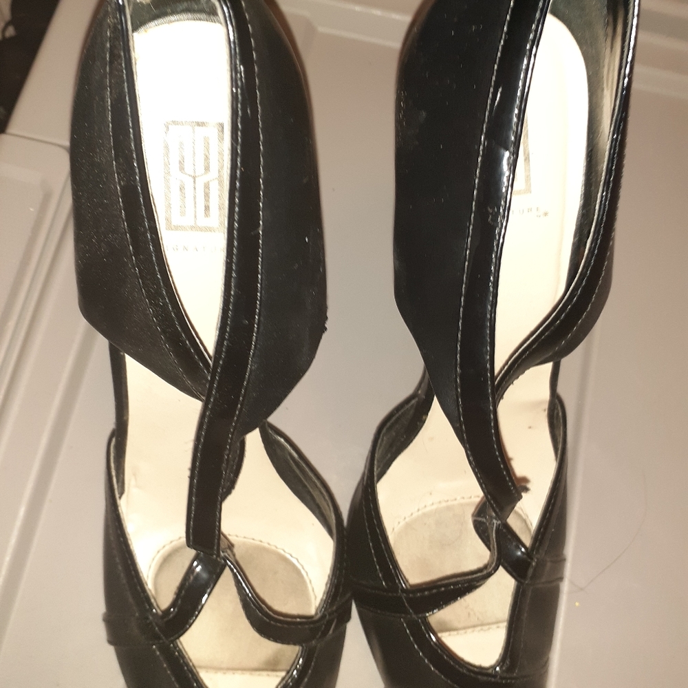 Black Patten Leather shoes 9